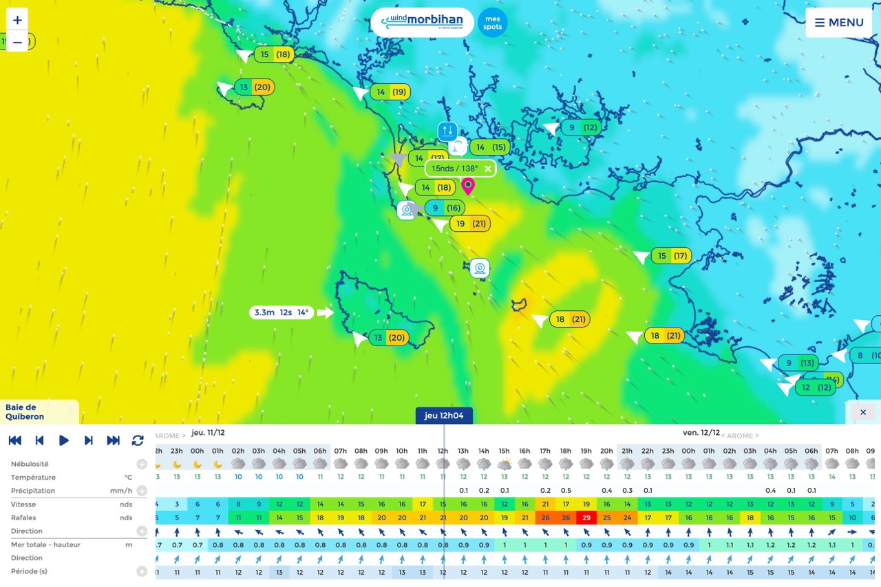 Baie de Quiberon - Voile